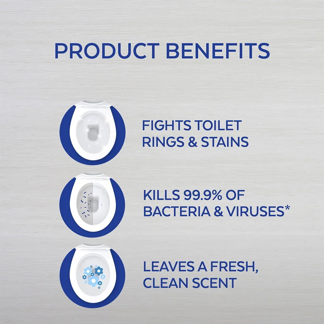 Lysol Advanced Toilet Bowl Cleaner Gel (4-Pack, 32oz Bottles) – Kills Germs*, Dissolves Stains & Rings!