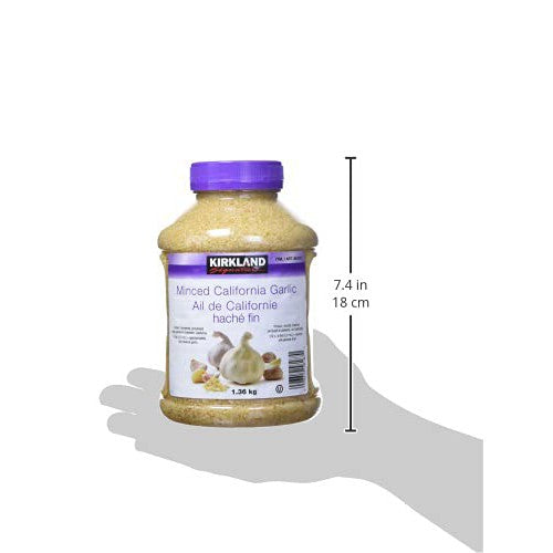 KIRKLAND SIGNATURE California Garlic, Minced 48 Ounce (581871)