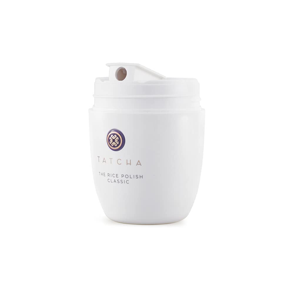 Tatcha The Rice Polish: Classic (2.1 oz) – Gentle Foaming Enzyme Exfoliator for Smooth, Glowing Skin