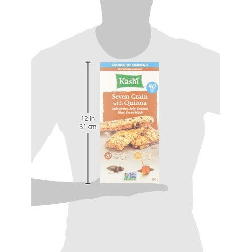 KASHI Seven Grain with Quinoa Bars, 40 Count