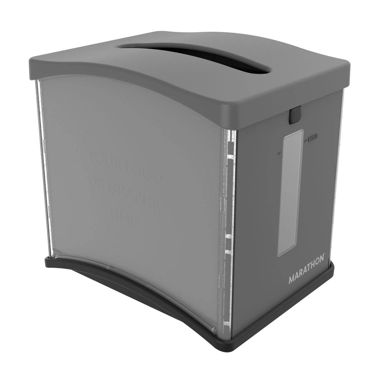 Marathon Tabletop Interfold Napkin Dispensers (2 Pack) – Reduce Waste, Easy Refill, Stable Design for Restaurants & Businesses