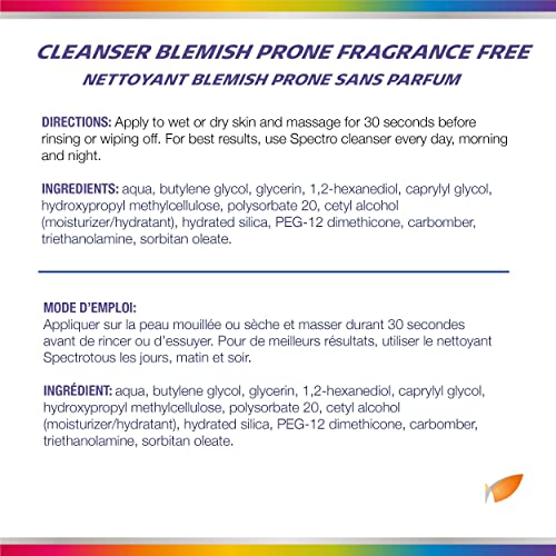 Spectro Jel Cleanser Fragrance Free 200ml