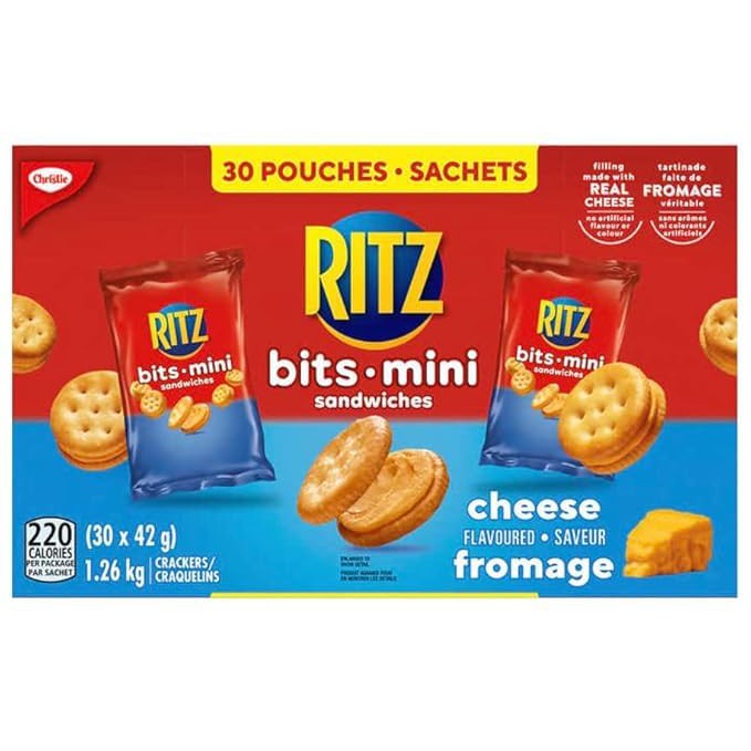 Bite-Sized, Real Cheese Filling, No Artificial Flavors or Colors