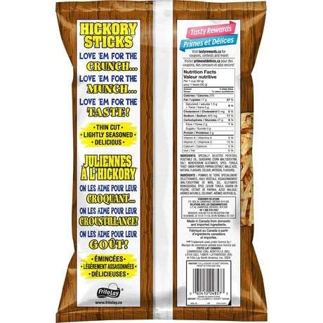 Hostess Hickory Sticks: Smoky & Crunchy Potato Stick Snacks (9.7oz, 2-Pack)
