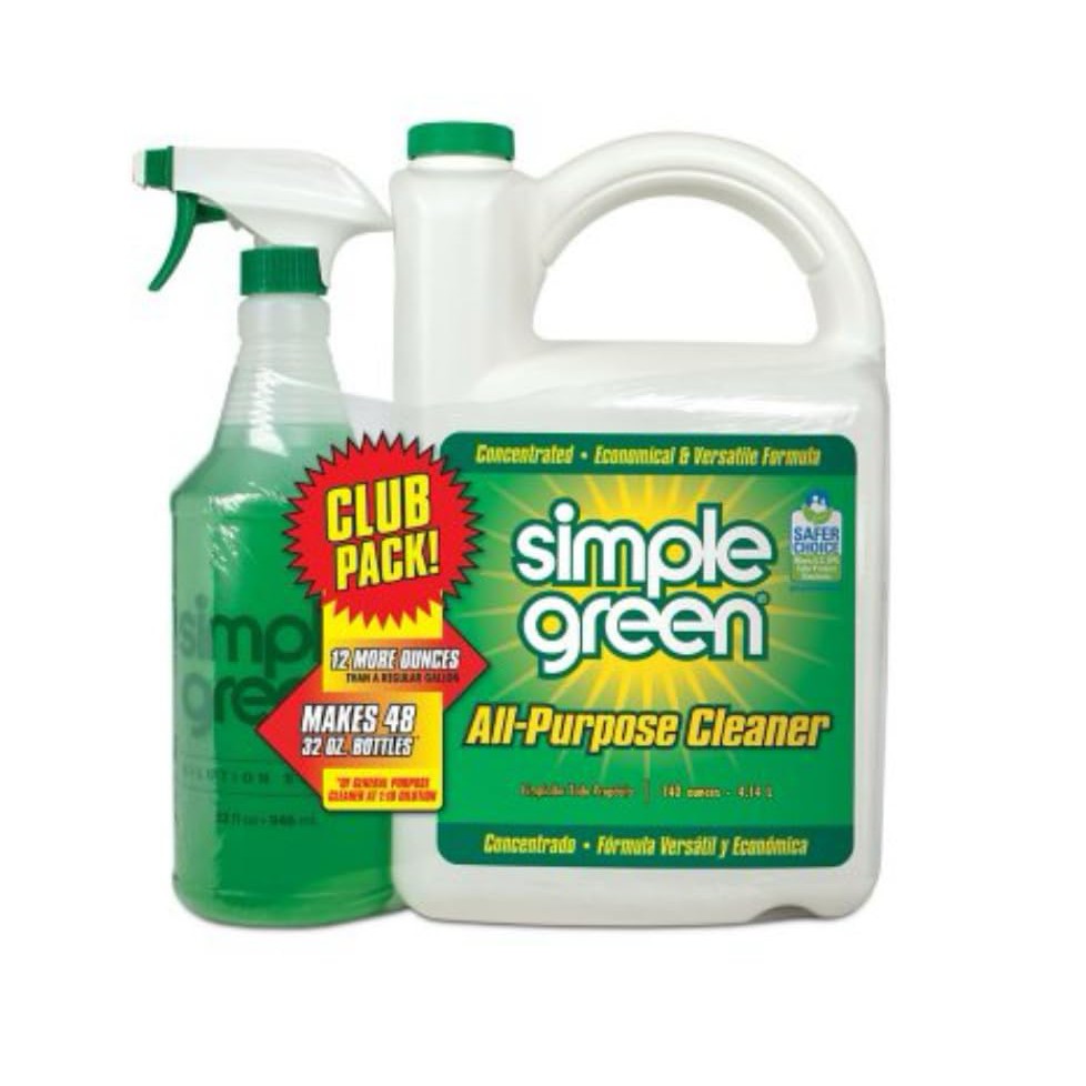 Simple Green All-Purpose Cleaner Value Pack: 140oz Refill + 32oz Spray – Powerful, Safer Cleaning!