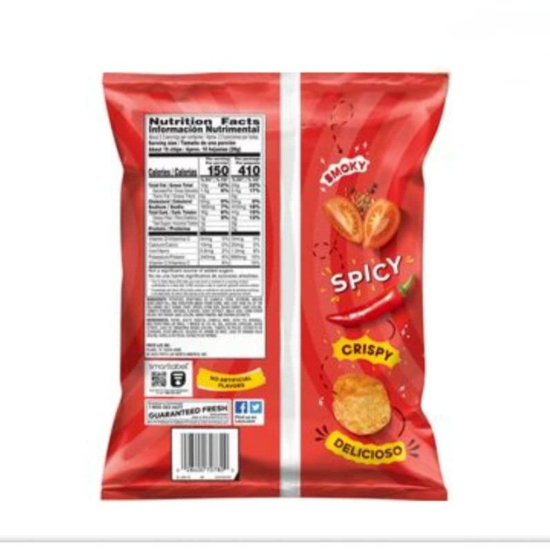 Lay's Adobadas Potato Chips: Smoky & Spicy Fiesta Flavor! (4 Large Bags, 15.25 oz ea)
