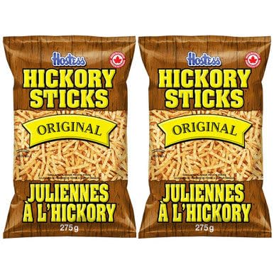 Hostess Hickory Sticks: Smoky & Crunchy Potato Stick Snacks (9.7oz, 2-Pack)