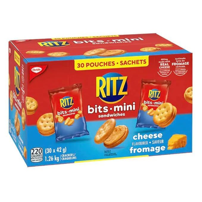 Bite-Sized, Real Cheese Filling, No Artificial Flavors or Colors