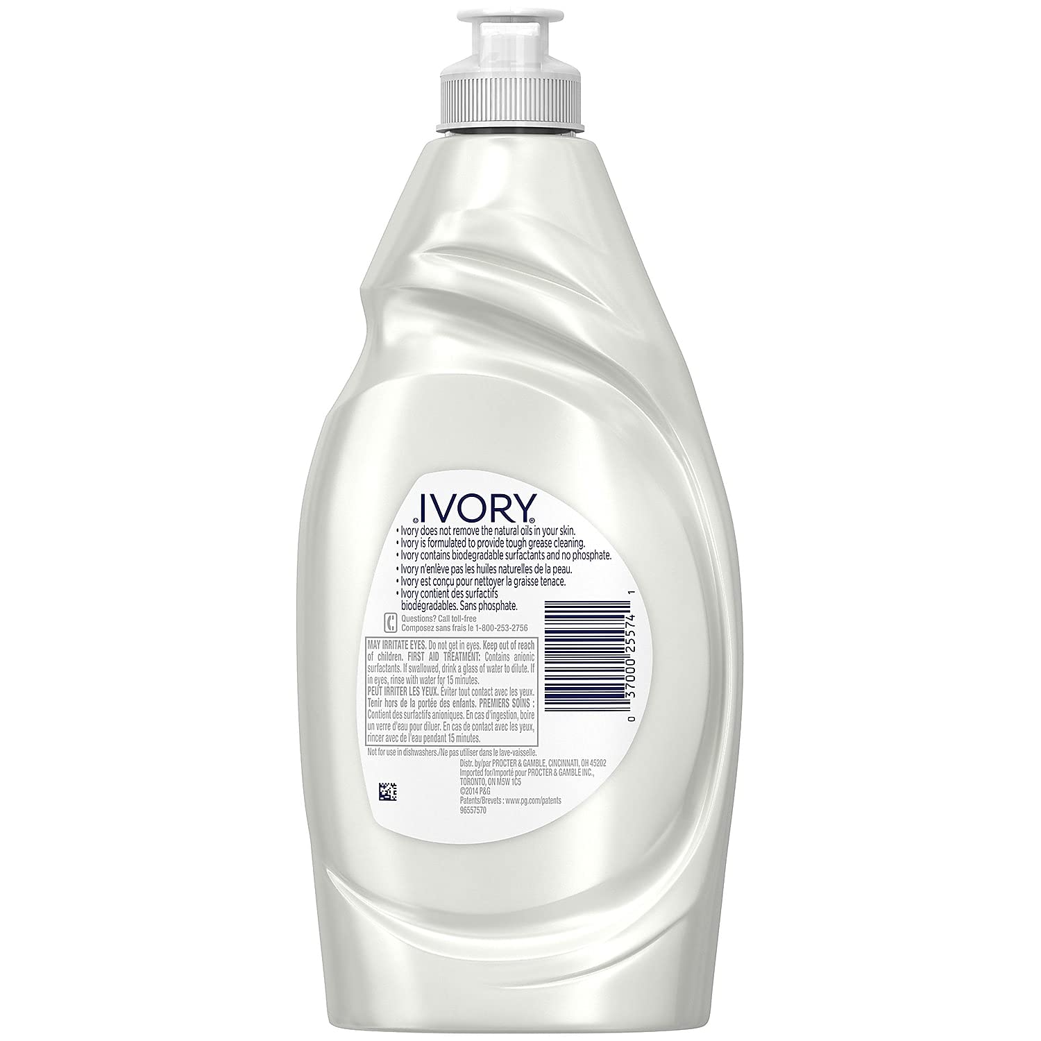Ivory 25574 Dish Detergent Classic Scent 24oz Bottle 10/Carton