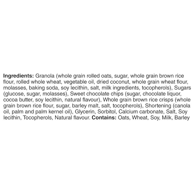 QUAKER CHEWY Chocolate Chip Granola Bars, 960g/33.9 oz., (40 Count)