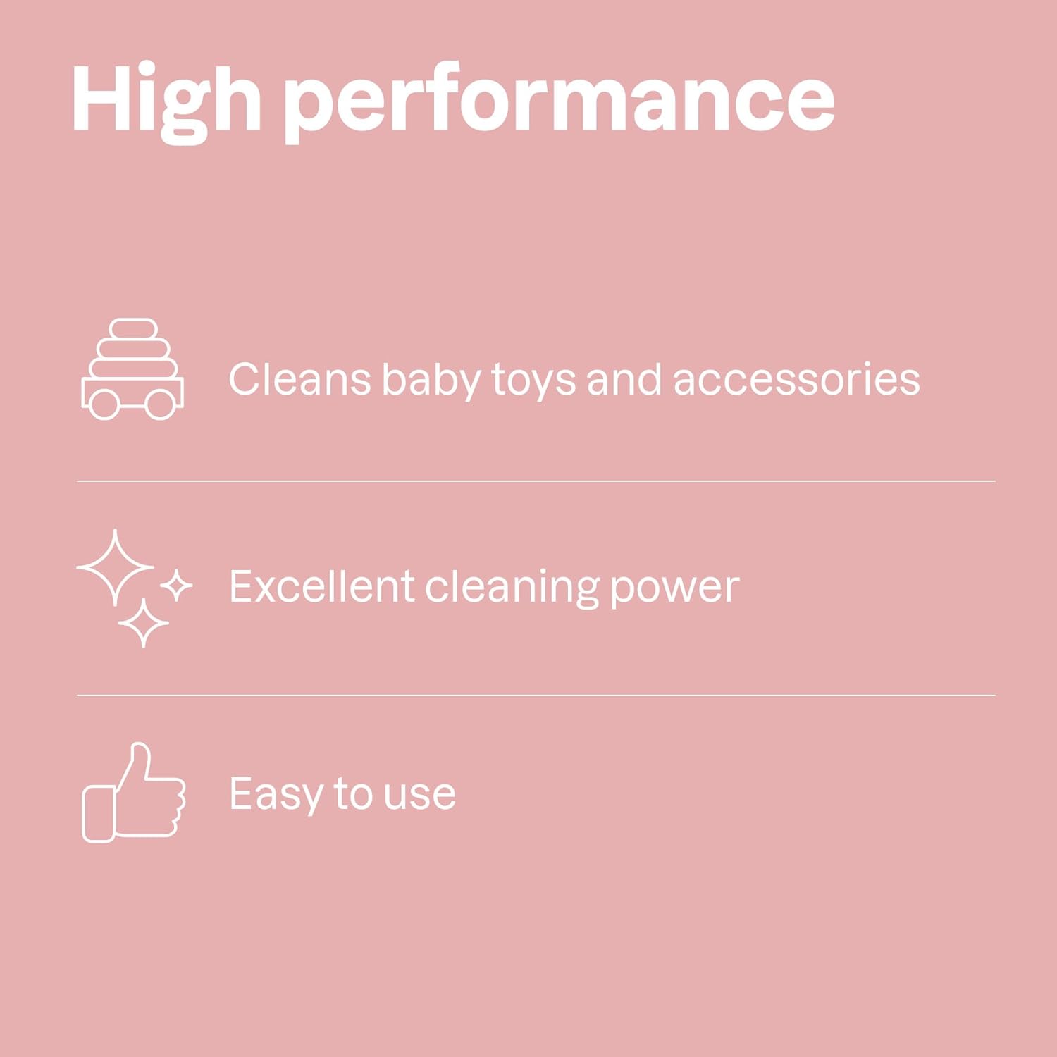 ATTITUDE Natural Toy & Multi-Surface Cleaner (27.1oz) – EWG Verified, Unscented & Vegan for Safe, Worry-Free Cleaning