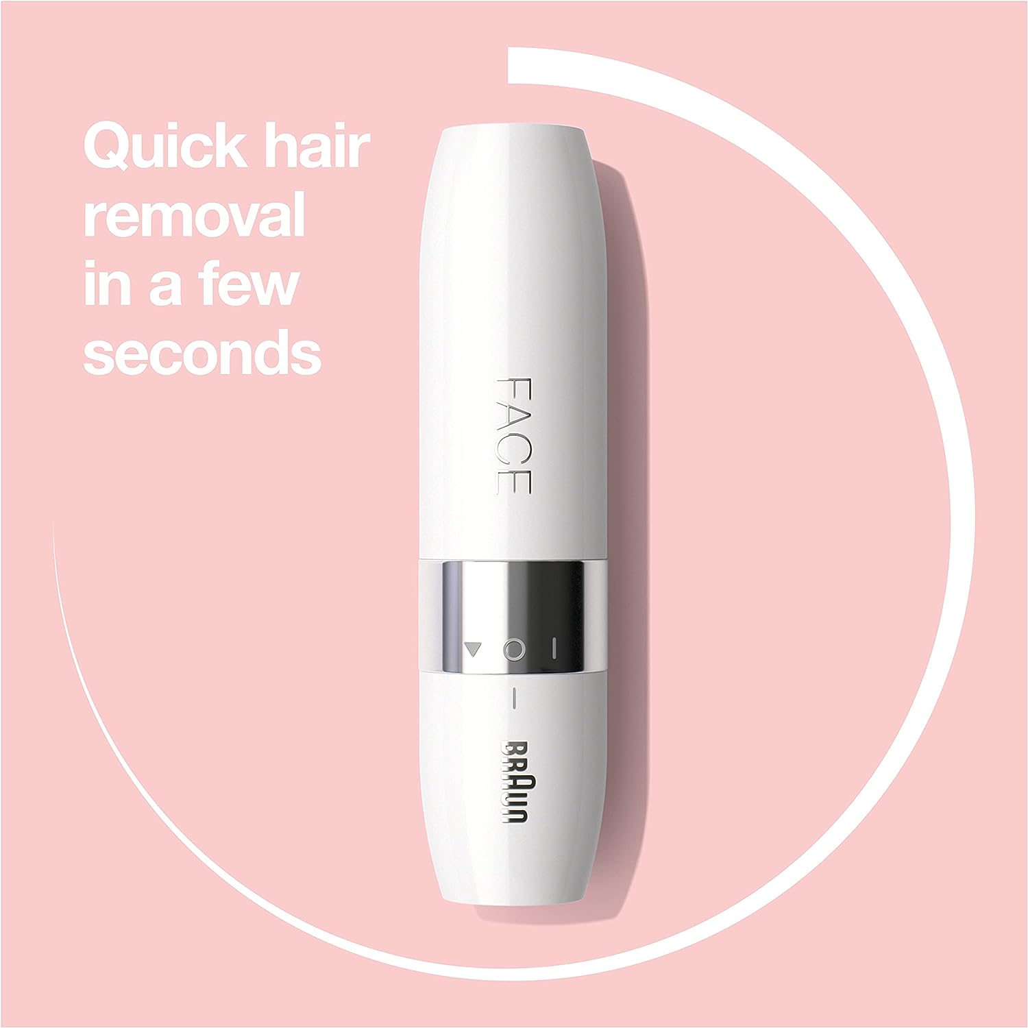 Flawless Face Instantly: Braun Mini Electric Hair Remover for Women – Gentle, Precise & Portable for Smooth Skin & Perfect Makeup