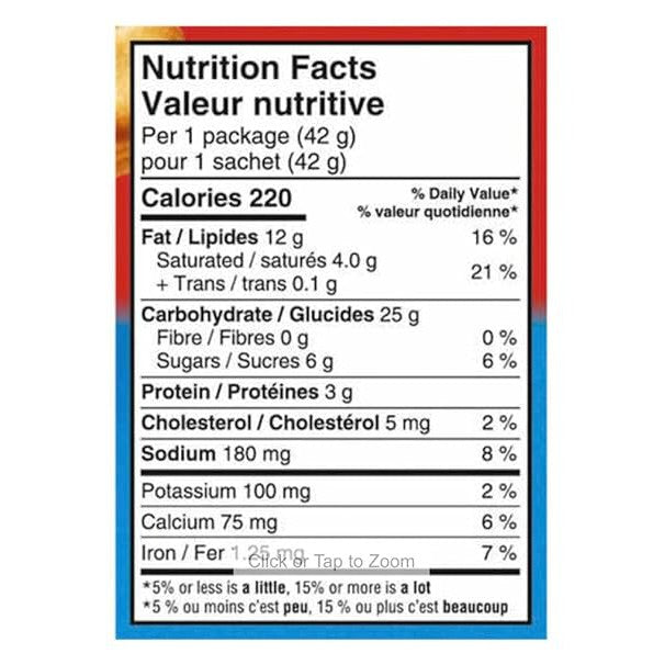 Bite-Sized, Real Cheese Filling, No Artificial Flavors or Colors