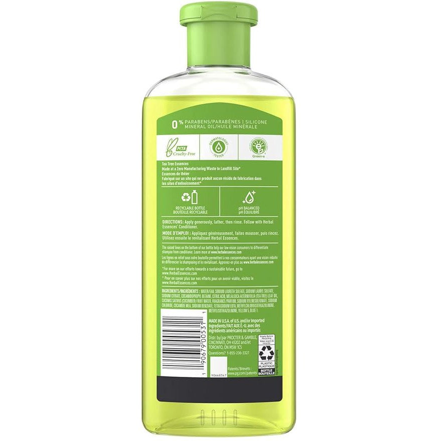 Herbal Essences Tea-Lightfully Clean Shampoo (11.7oz) - Clarifying Formula for Refreshed, Residue-Free Hair