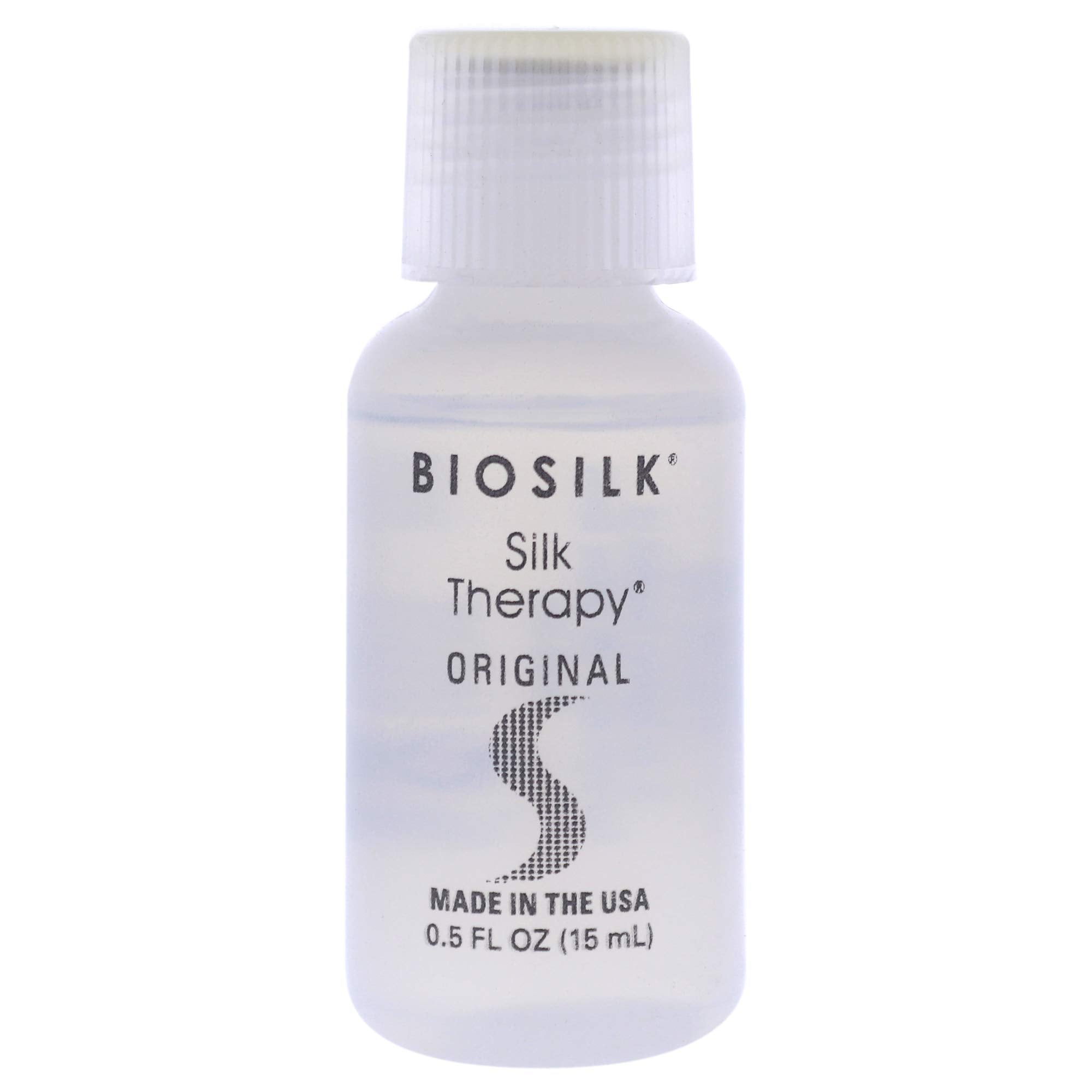 BioSilk Silk Therapy Original Leave-In Treatment - Shine & Smoothing Serum (0.5 fl oz Trial/Travel Size)