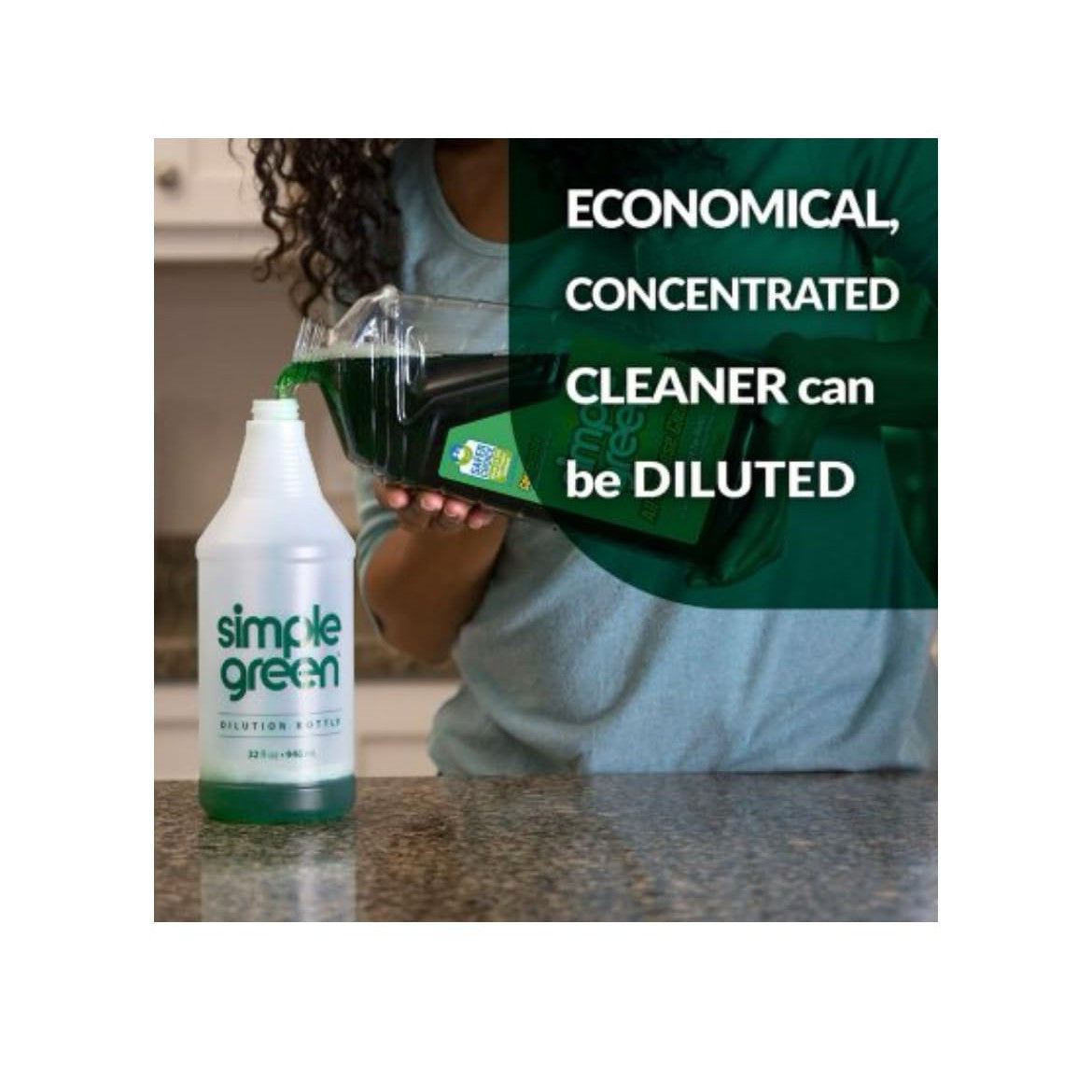 Simple Green All-Purpose Cleaner Value Pack: 140oz Refill + 32oz Spray – Powerful, Safer Cleaning!