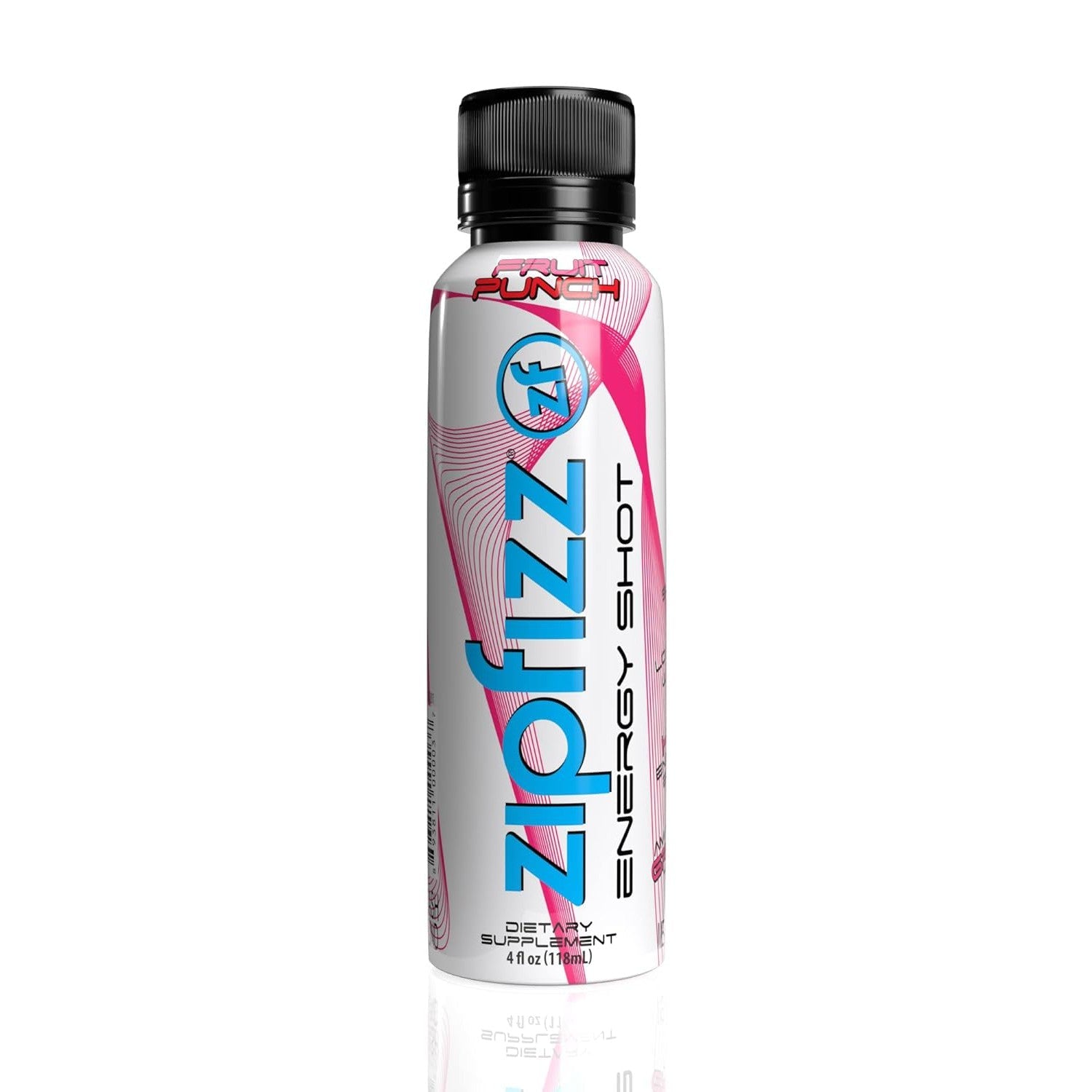 Zipfizz Liquid Energy Shot (Fruit Punch, 24 Pack) – Instant Energy, Vitamins & Electrolytes, Low Calorie!