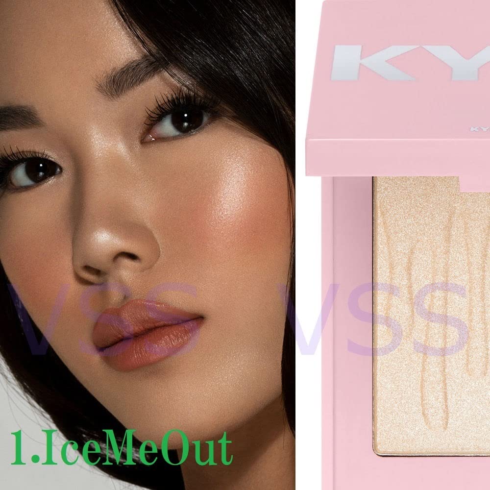 Kylie Kylighter Pressed Illuminating Powder: Sculpt & Glow – Choose Your Perfect Shade (0.28 oz)