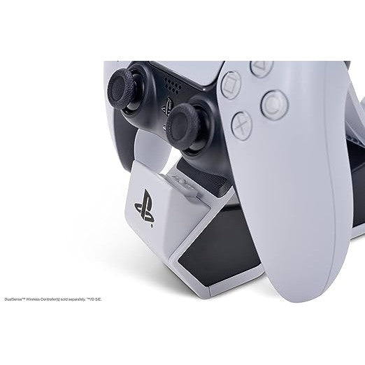 PowerA Twin Charging Station for PS5 DualSense Controllers – Always Charged, Always Ready to Play!