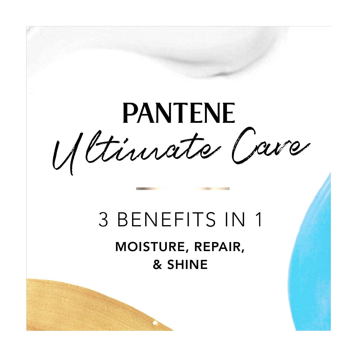 Pantene Pro-V Ultimate Care 3-in-1 Conditioner: Deep Hydration, Repair & Shine (Large 38.2 fl oz)