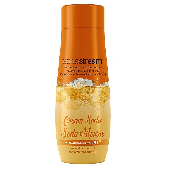 SodaStream Cream Soda Syrup, 14.8 Fluid Ounce