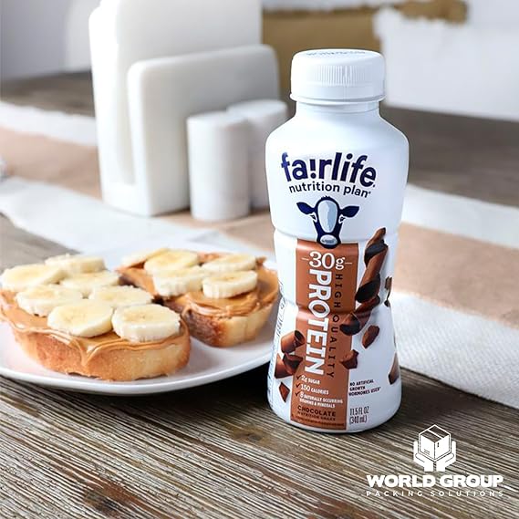 Fairlife Chocolate Protein Shake, 18 Pack: 30g Protein, Low Sugar - Fuel Energy & Muscle Recovery