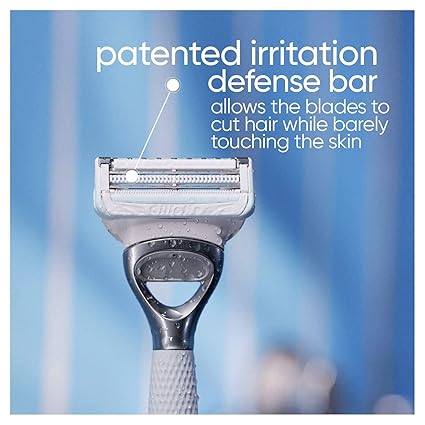 Gillette Venus Pubic Hair & Skin Kit: Smooth Shave, Irritation Defense - Razor, 2 Refills, Cleanser/Gel & Serum
