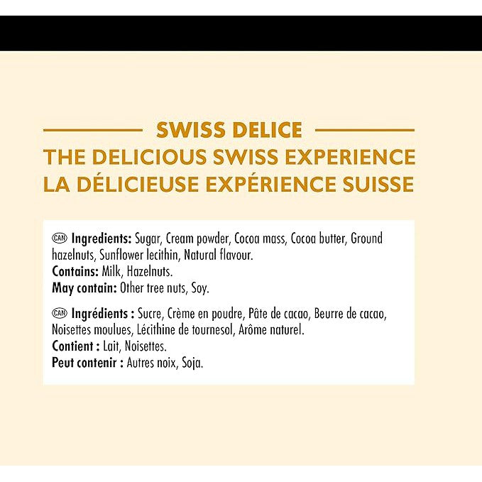 Swiss Delice Extra Creamy Milk Chocolate - 1500g
