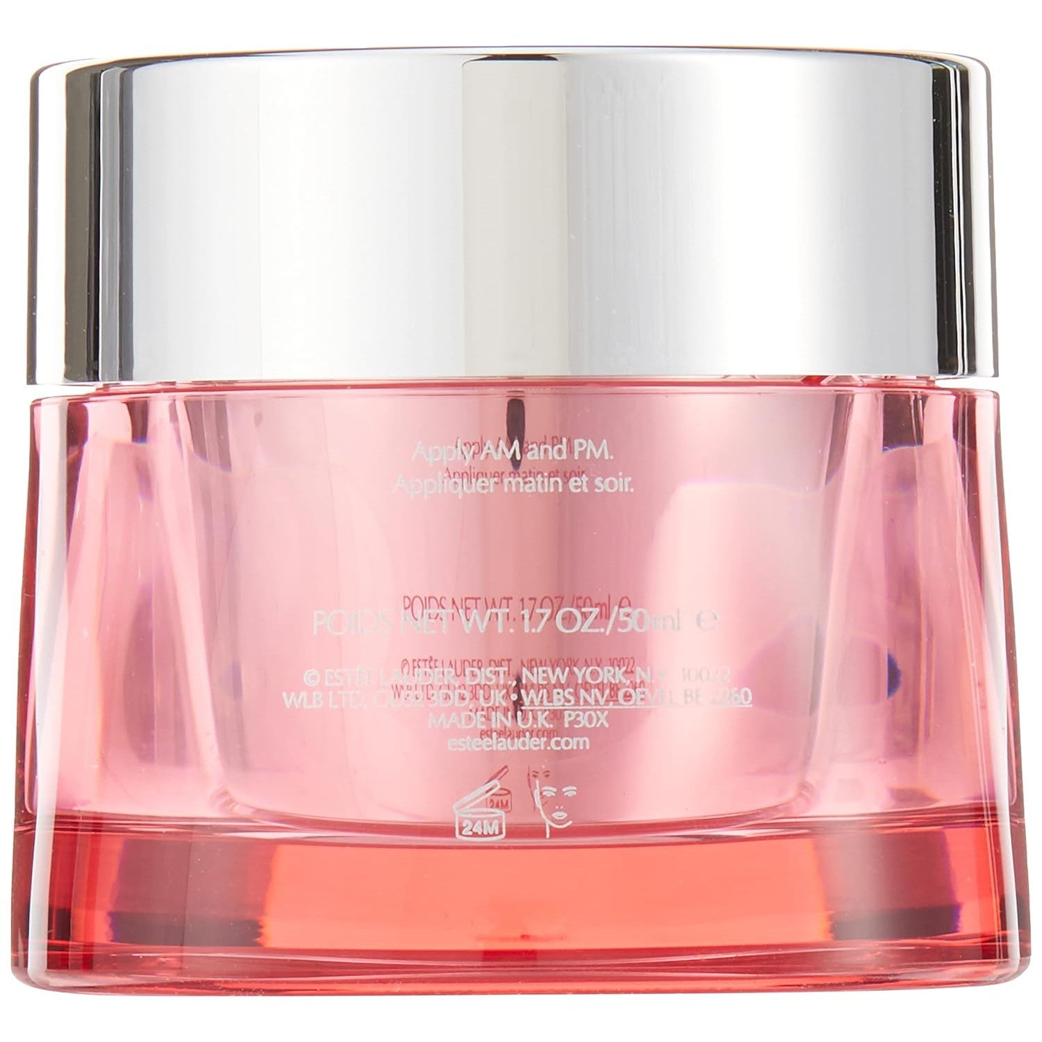 Estee Lauder Nutritious Super-Pomegranate Radiance Creme (1.7 oz) – 24Hr Hydration for Glowing, Plump Skin
