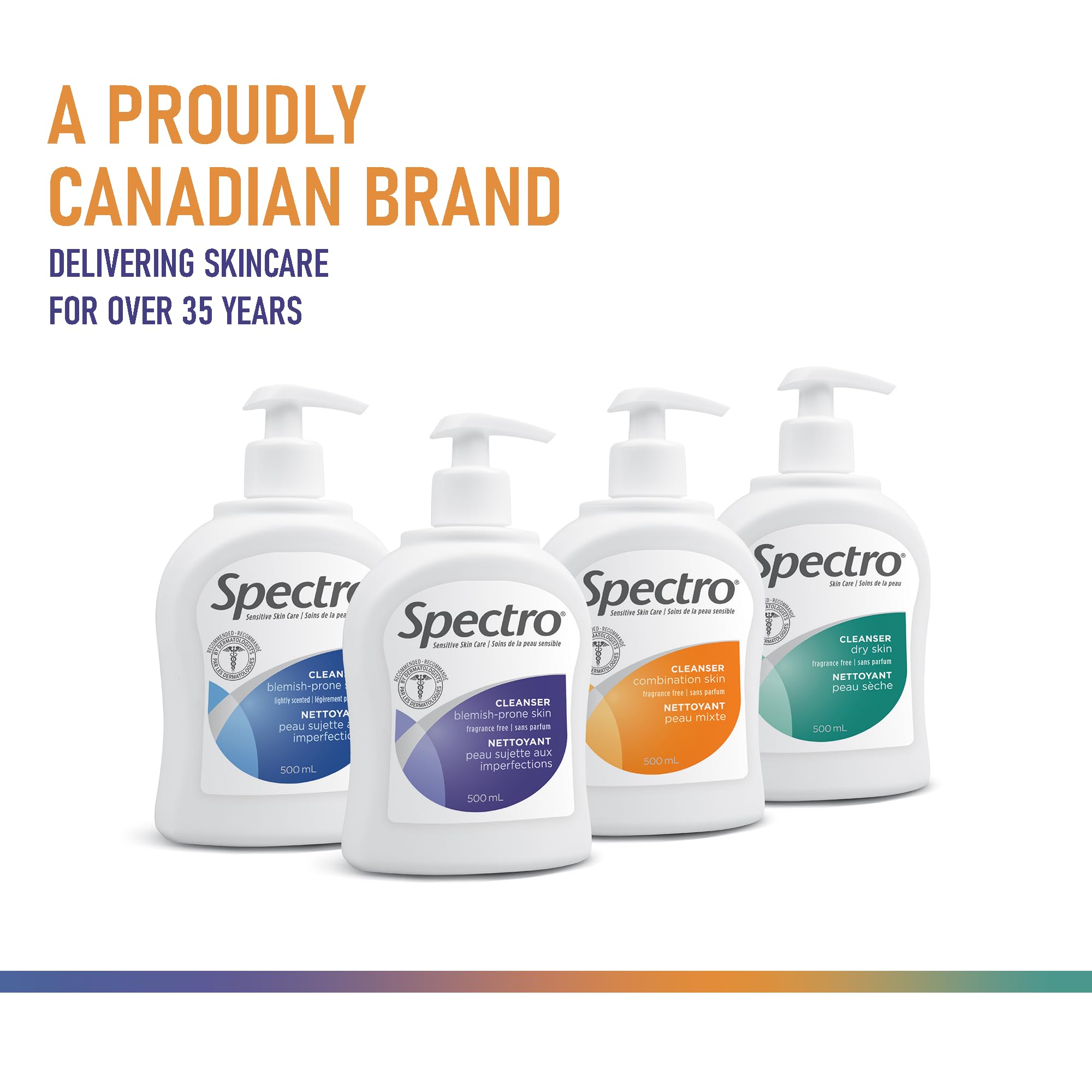 Spectro Jel Cleanser 500ml (17 Fl.oz.) Pump (For Blemish Prone Skin (Fragrance Free))