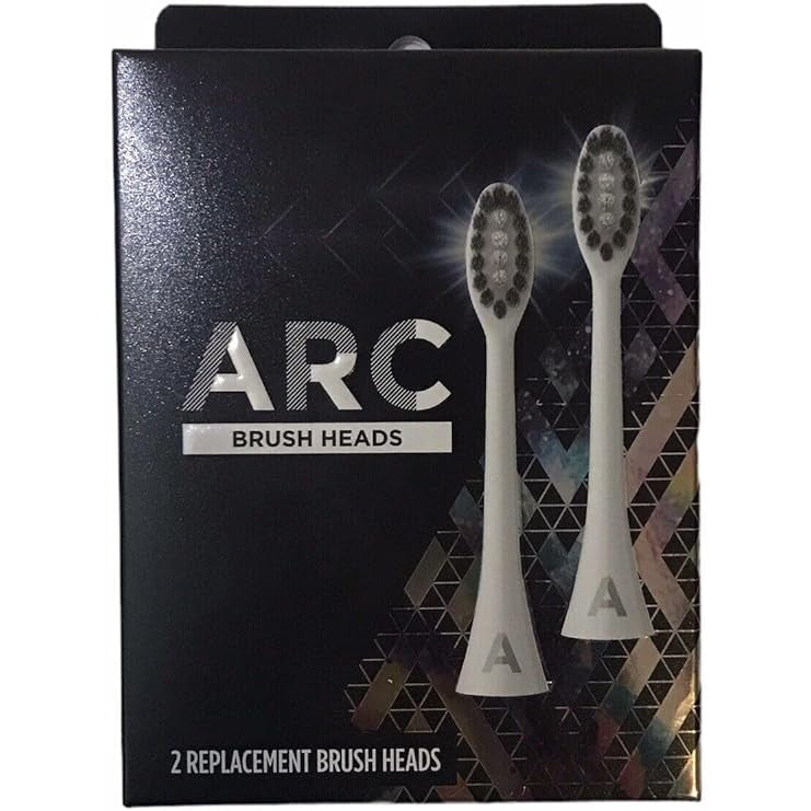 ARC Official Replacement Toothbrush Heads - Maintain Whitening Power (2 Count)
