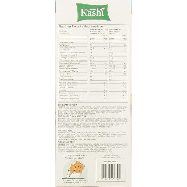 KASHI Seven Grain with Quinoa Bars, 40 Count