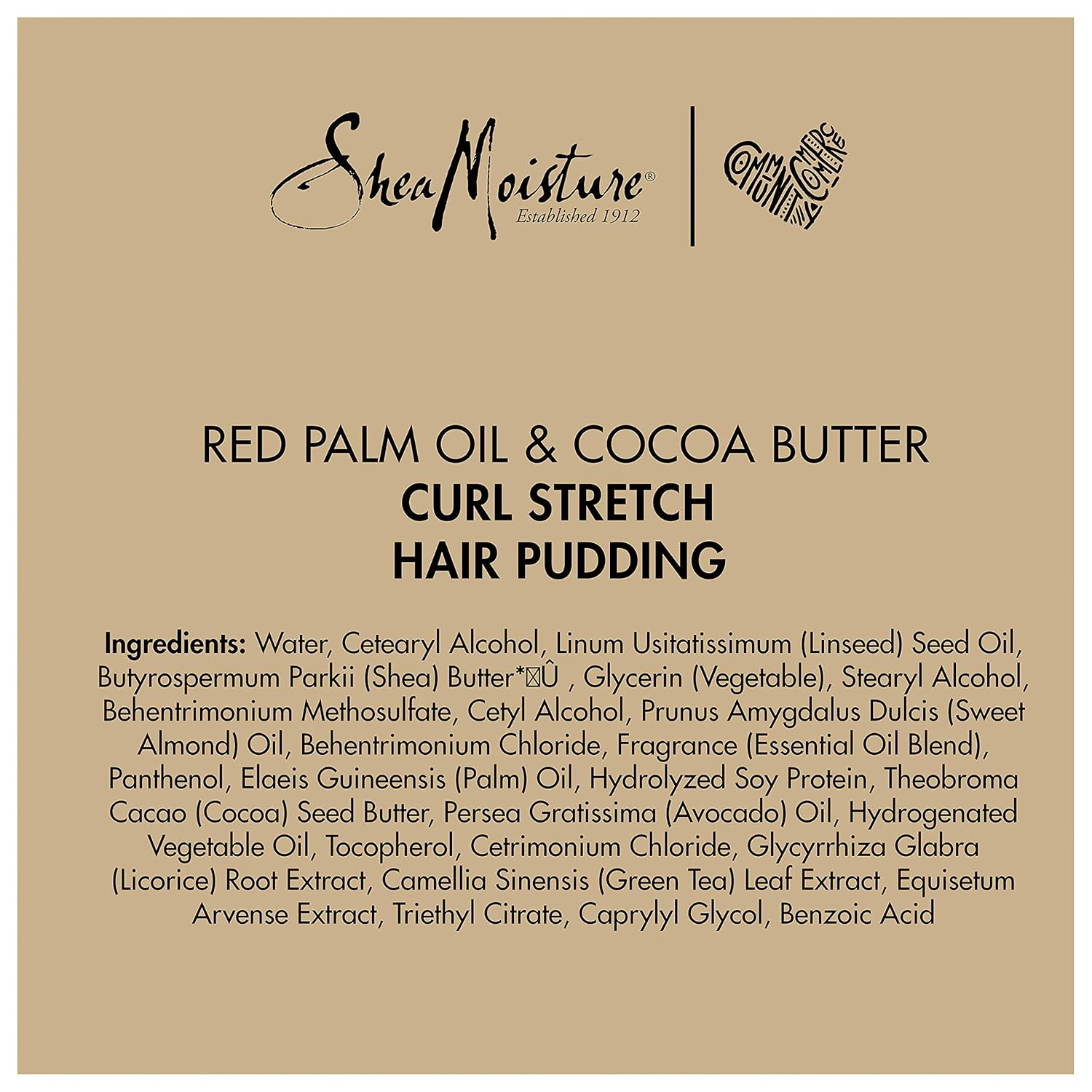 SheaMoisture Curl Stretch Pudding: Elongate Curls, Banish Frizz & Define Style (11.5 oz)