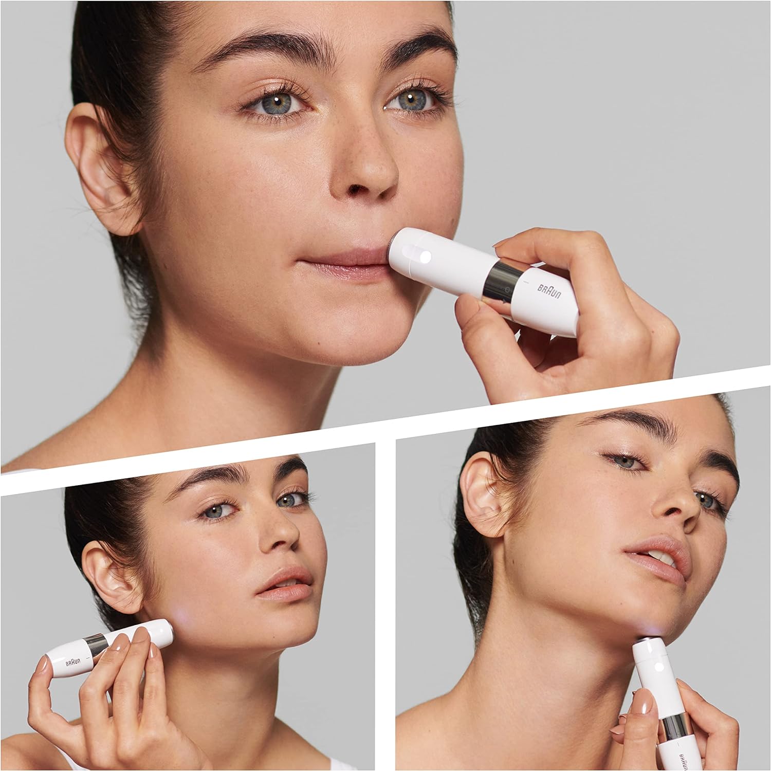 Flawless Face Instantly: Braun Mini Electric Hair Remover for Women – Gentle, Precise & Portable for Smooth Skin & Perfect Makeup