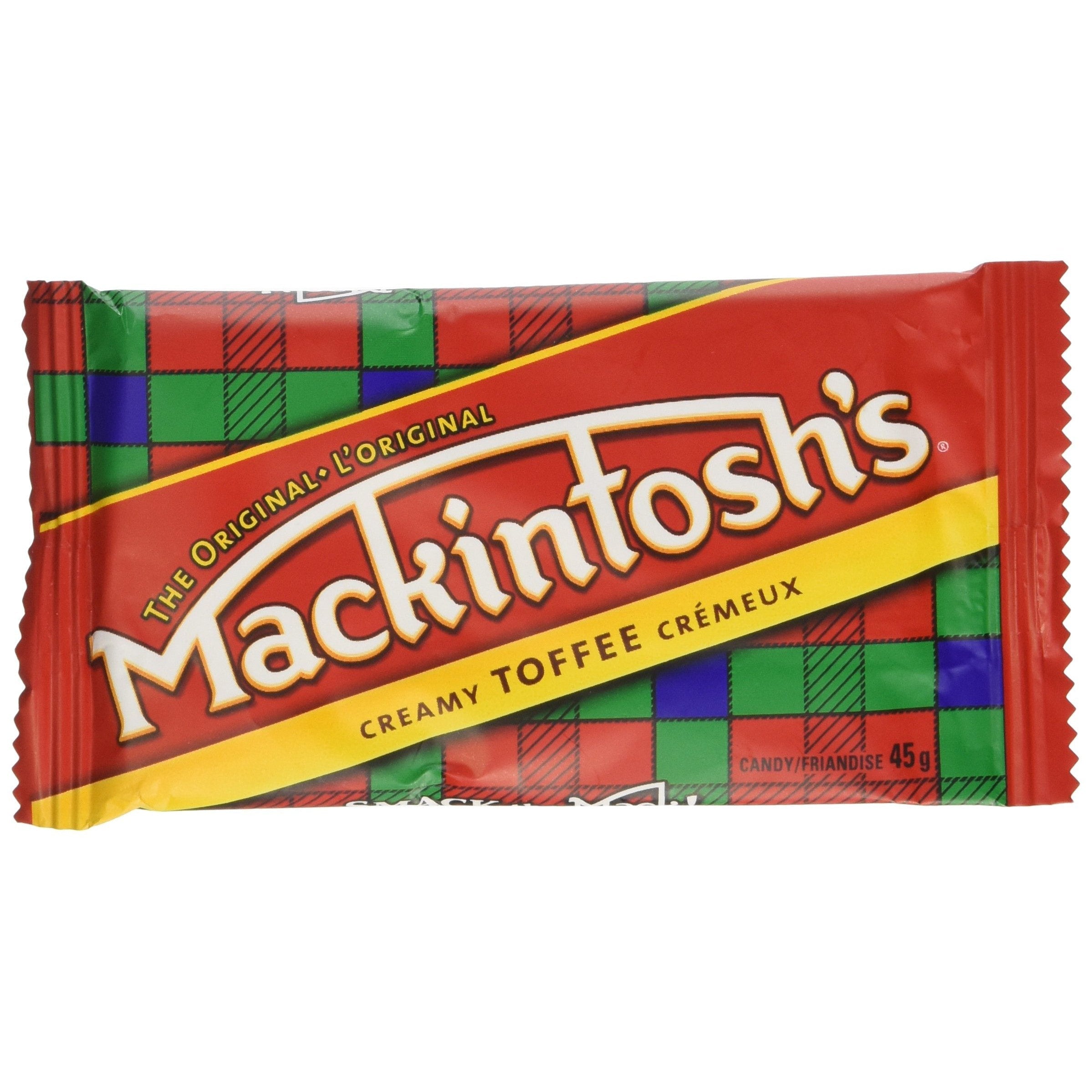 Nestle Mackintosh Toffee Bars – 12 Pack of 45 gram Bars