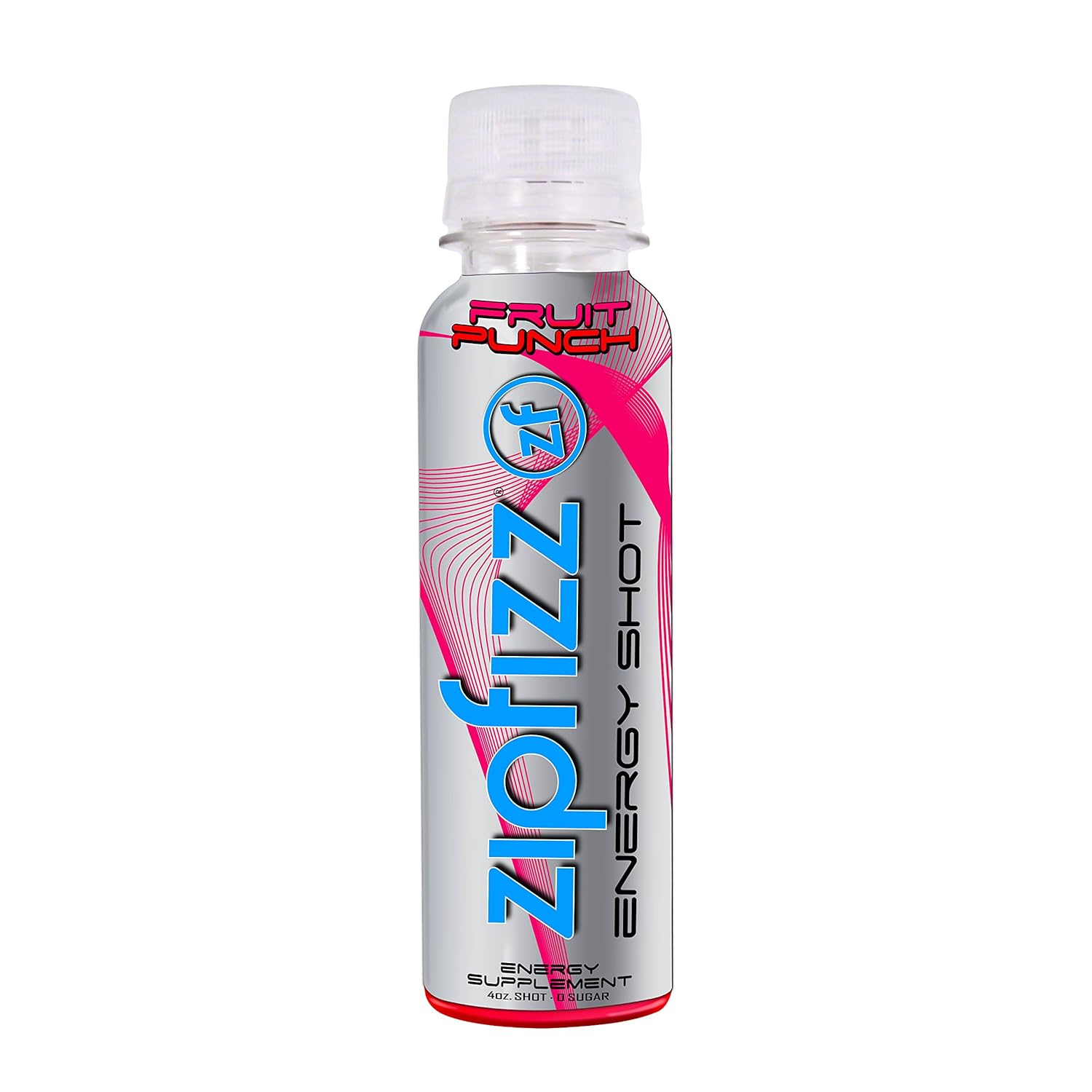 Zipfizz Liquid Energy Shot (Fruit Punch, 24 Pack) – Instant Energy, Vitamins & Electrolytes, Low Calorie!