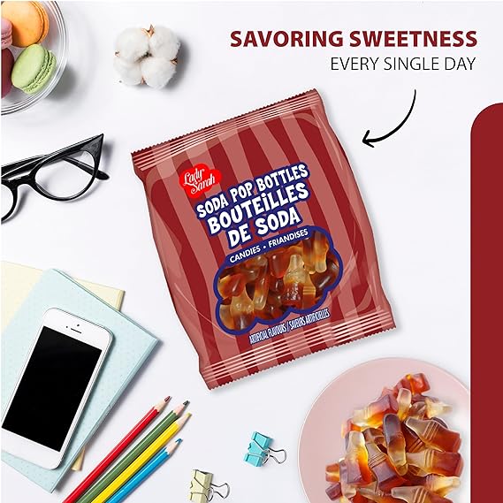 Classic Soda Pop Flavor, Fun Retro Candy Treat
