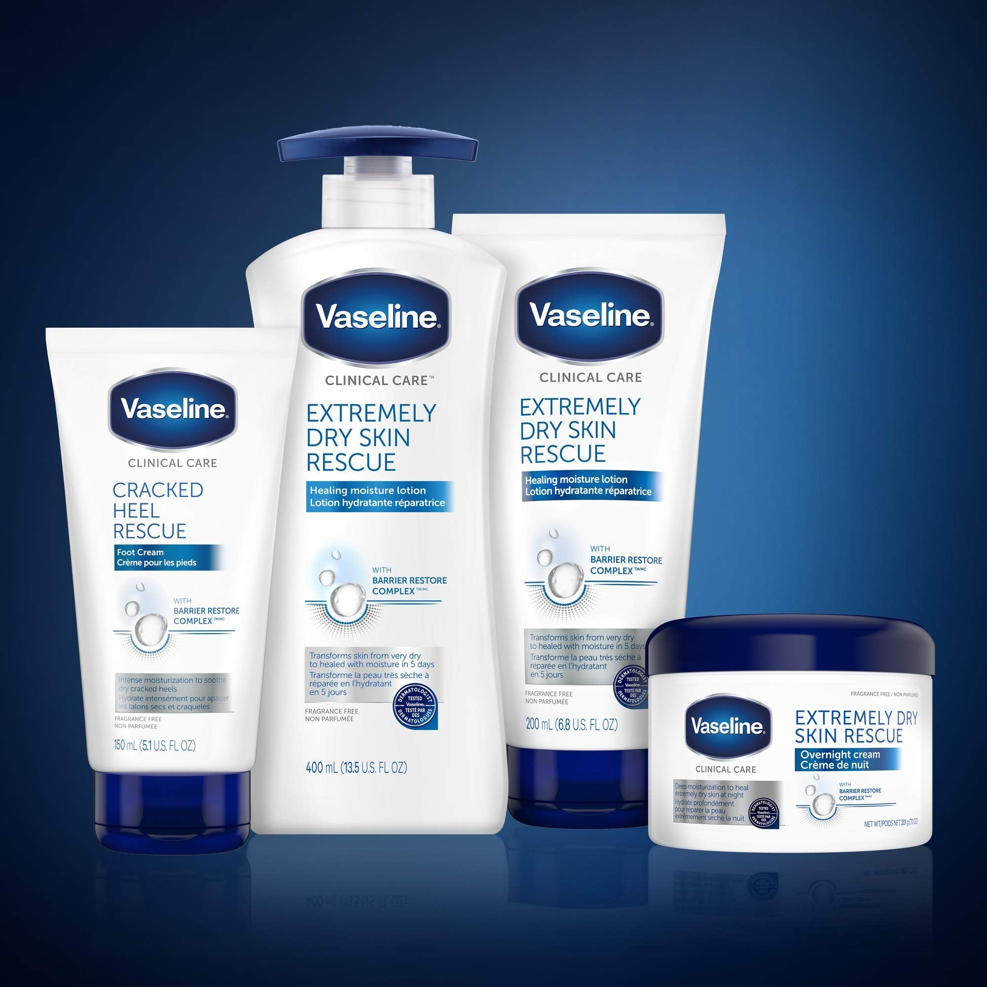 Vaseline Clinical Care Extremely Dry Skin Rescue Hand And Body Lotion Tube 6.8oz, pack of 1