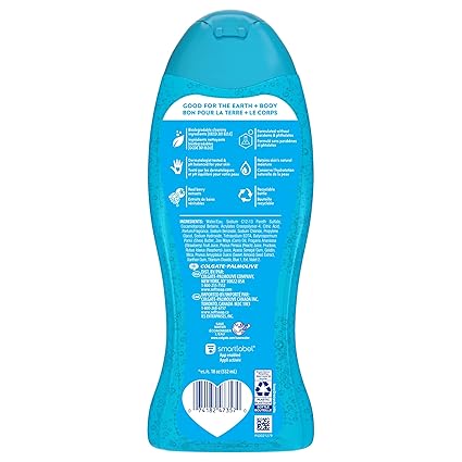 Softsoap Moisturizing Body Wash, Citrus Splash & Berries (4 Pack, 20 fl oz Ea) - Hydrating Clean with Moisture Beads