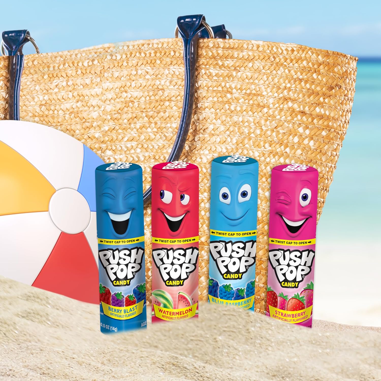 Push Pop Paradise: 24-Count Variety Pack of Iconic Lollipops – Fruity, Fun & Party Ready!