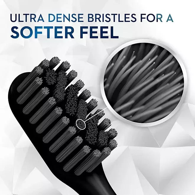 Oral-B Brilliance Whitening Toothbrush (Extra Soft, 5 Count) – X-Filaments for Plaque Removal, Whiter Teeth Day 1!